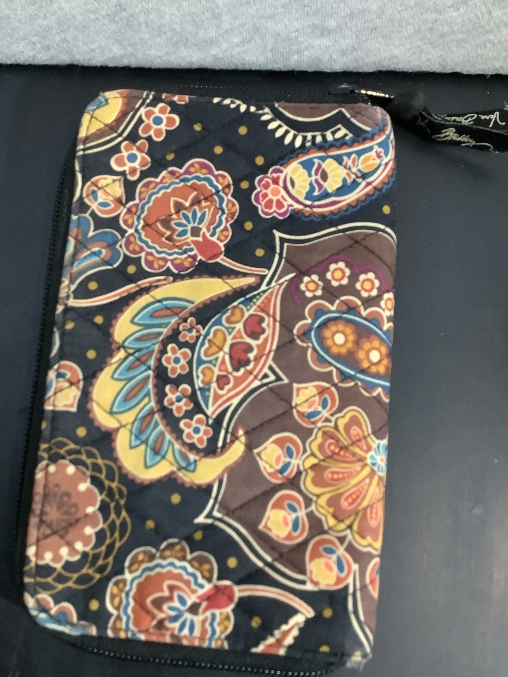 Vera Bradley Floral Paisley Quilted Wallet - Multicolor